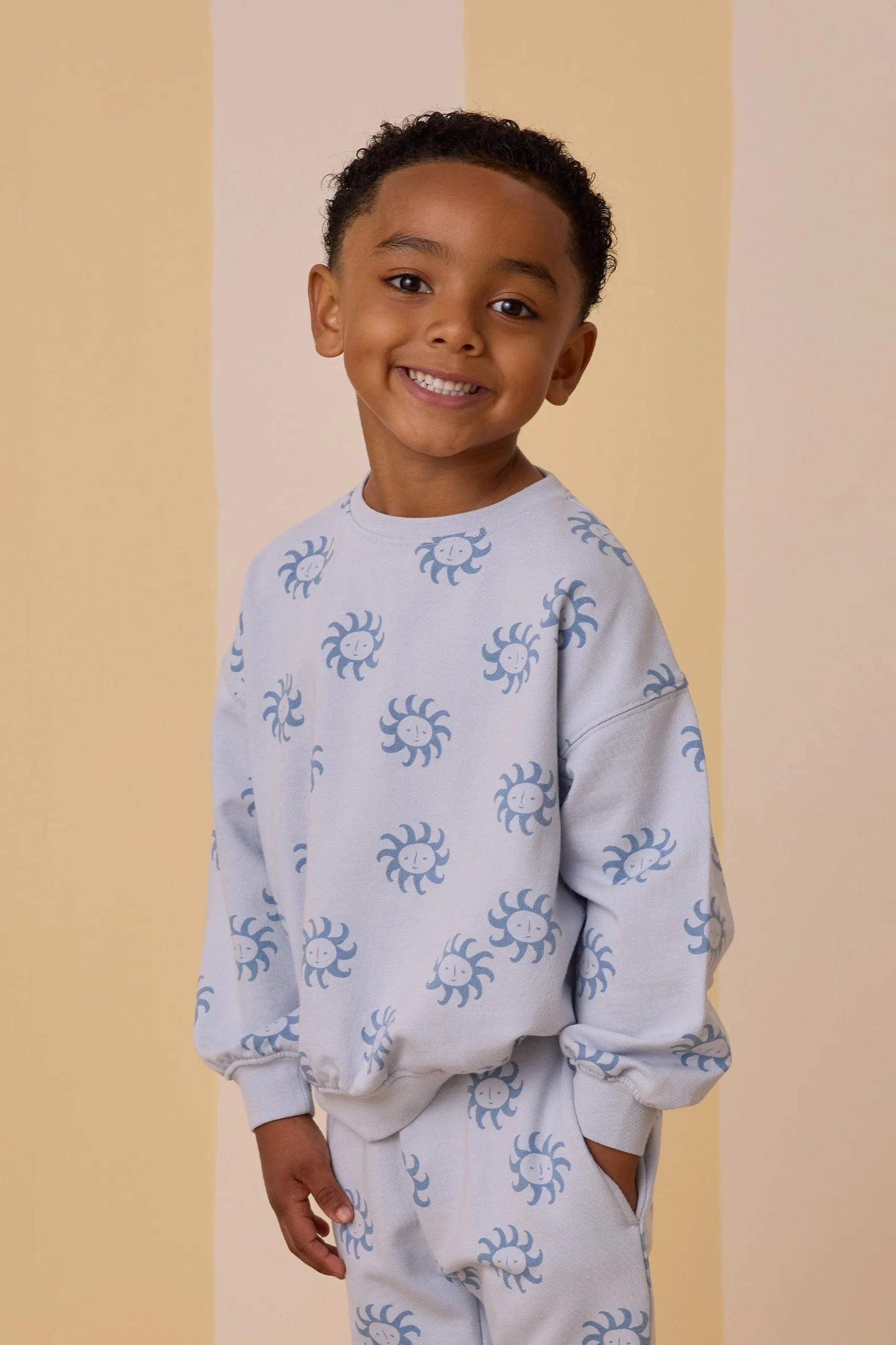 Rylee   Cru Sweat-shirt décontracté bébé/enfant | Soleils