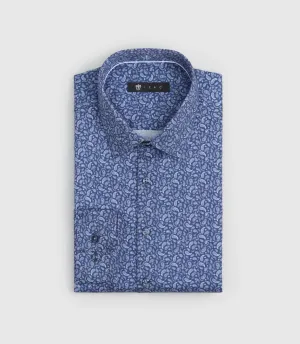 Chemise en cachemire imprimé 