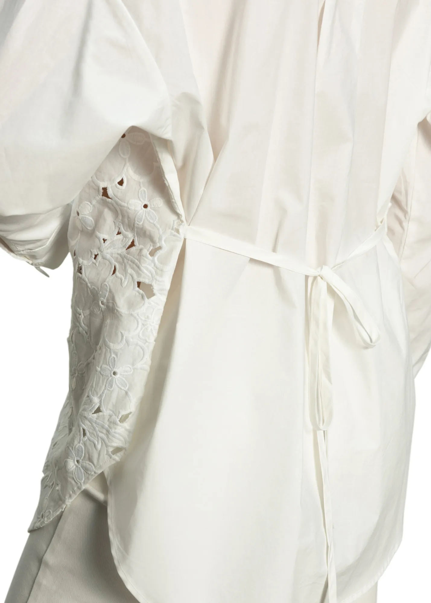 Sanctuary Clothing Chemise Boyfriend à Lacets et Dos Noué