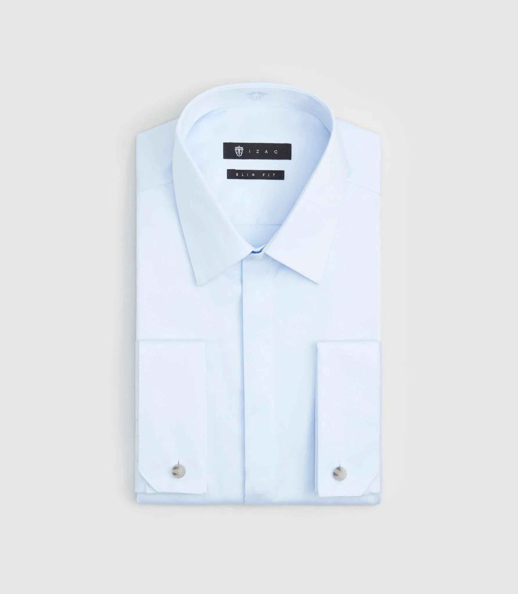 Chemise satinée ajustée 