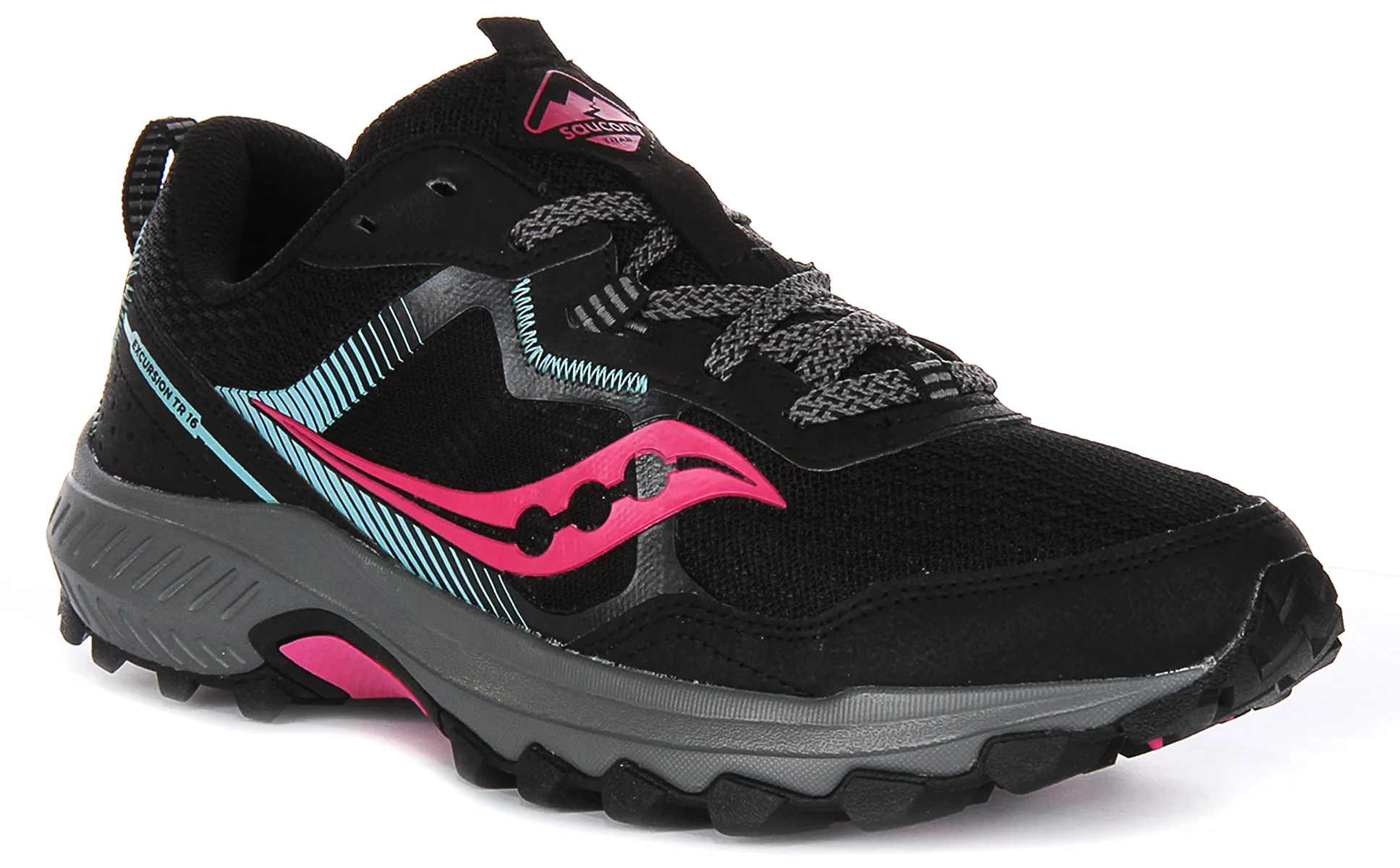 Saucony Excursion Tr16 En Noir Multi Pour Femmes Chaussures Saucony