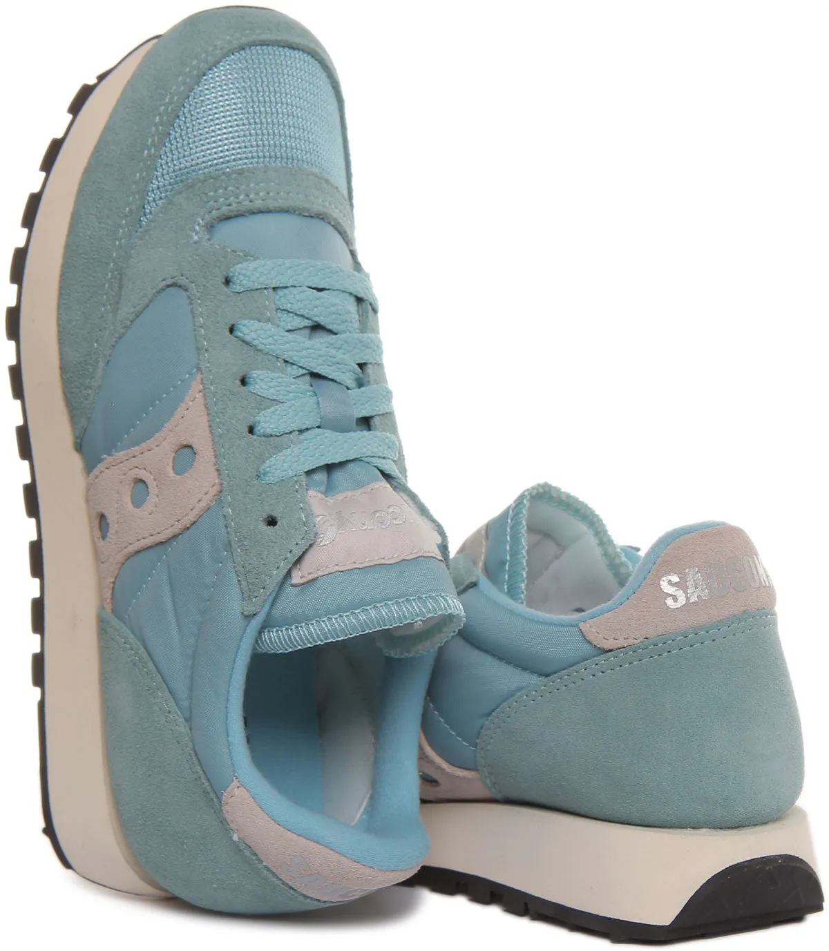 Saucony Jazz Original En Bleu Clair Pour Femmes Chaussures Saucony