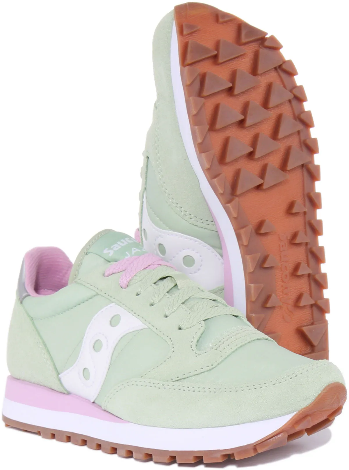 Saucony Jazz Original En Menthe Pour Femmes Chaussures Saucony