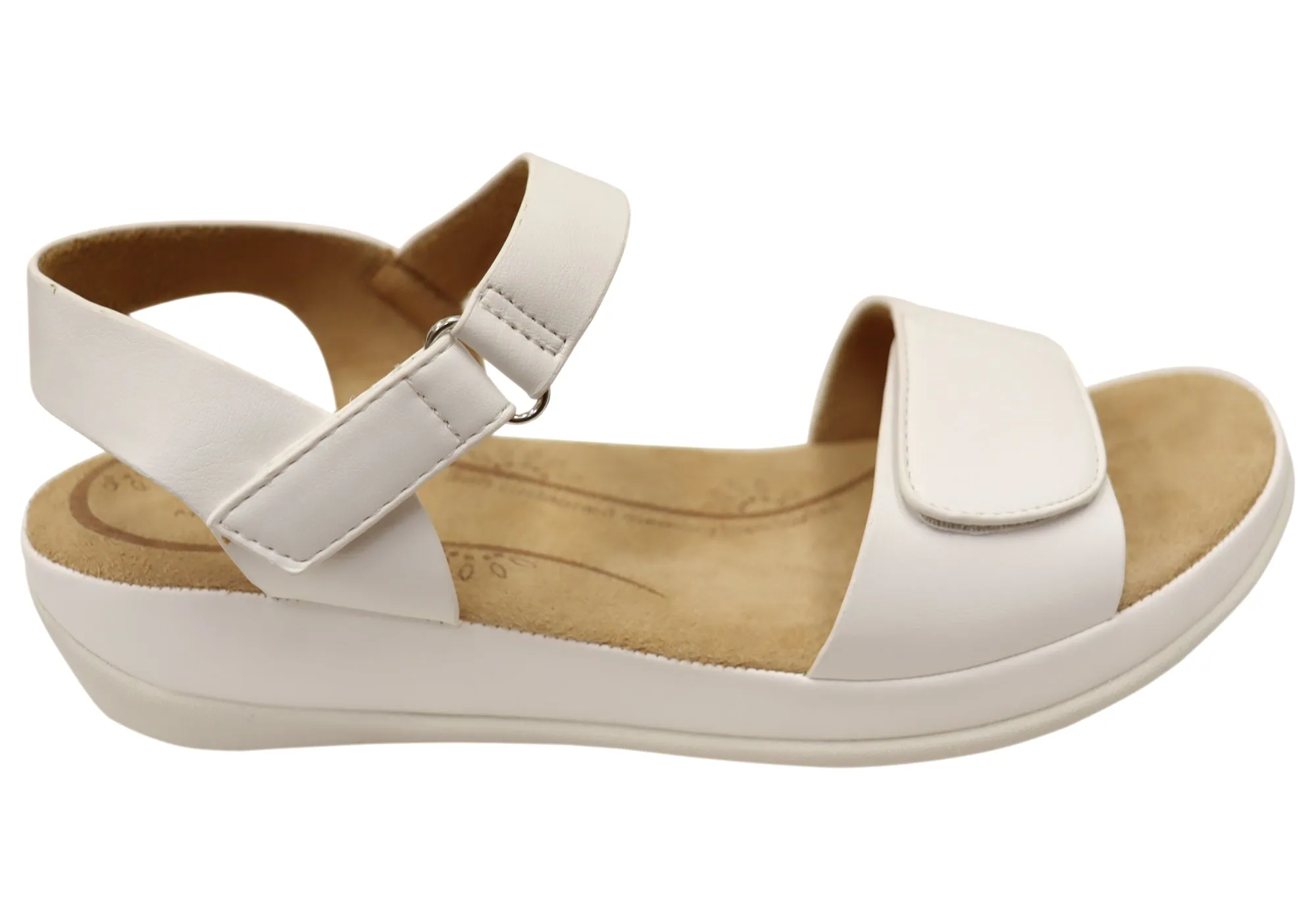 Sandales confortables à mémoire de forme pour femmes Scholl Orthaheel Carly - Chaussures Scholl Orthaheel
