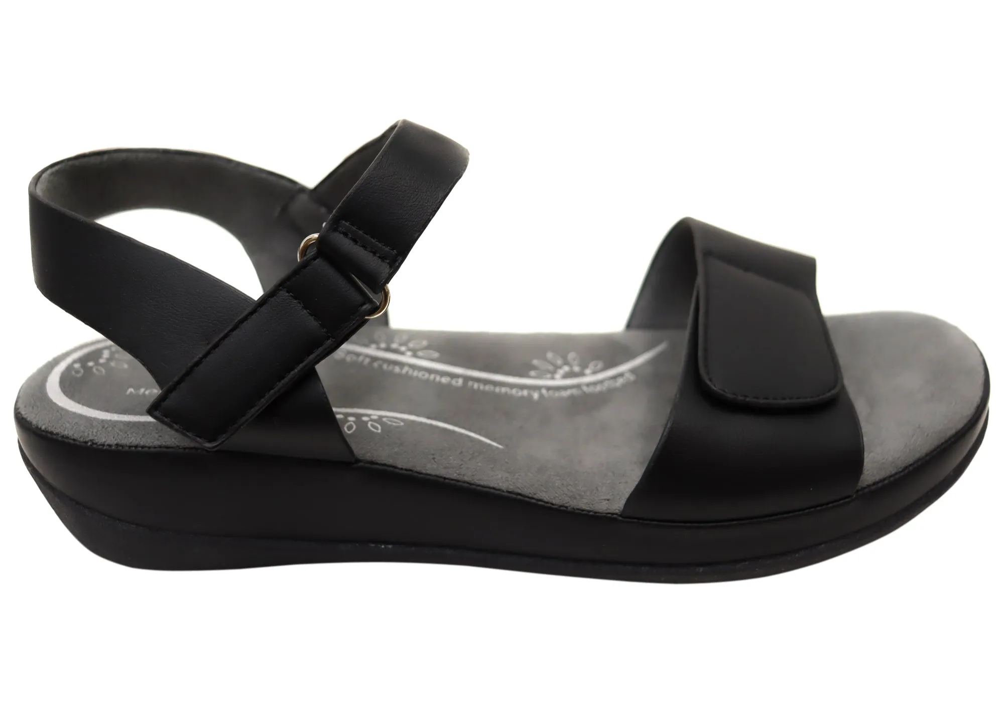Sandales confortables à mémoire de forme pour femmes Scholl Orthaheel Carly - Chaussures Scholl Orthaheel