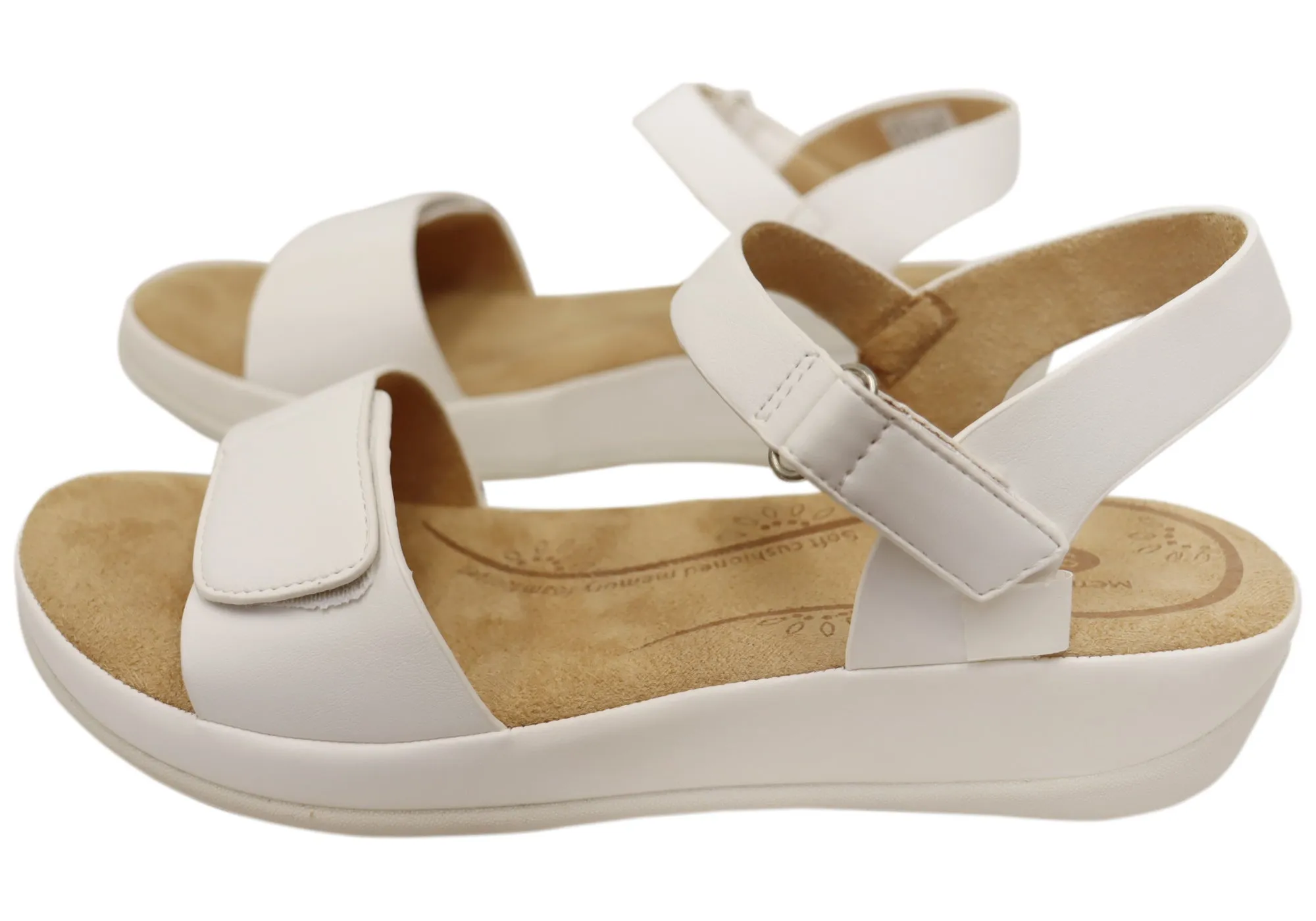 Sandales confortables à mémoire de forme pour femmes Scholl Orthaheel Carly - Chaussures Scholl Orthaheel