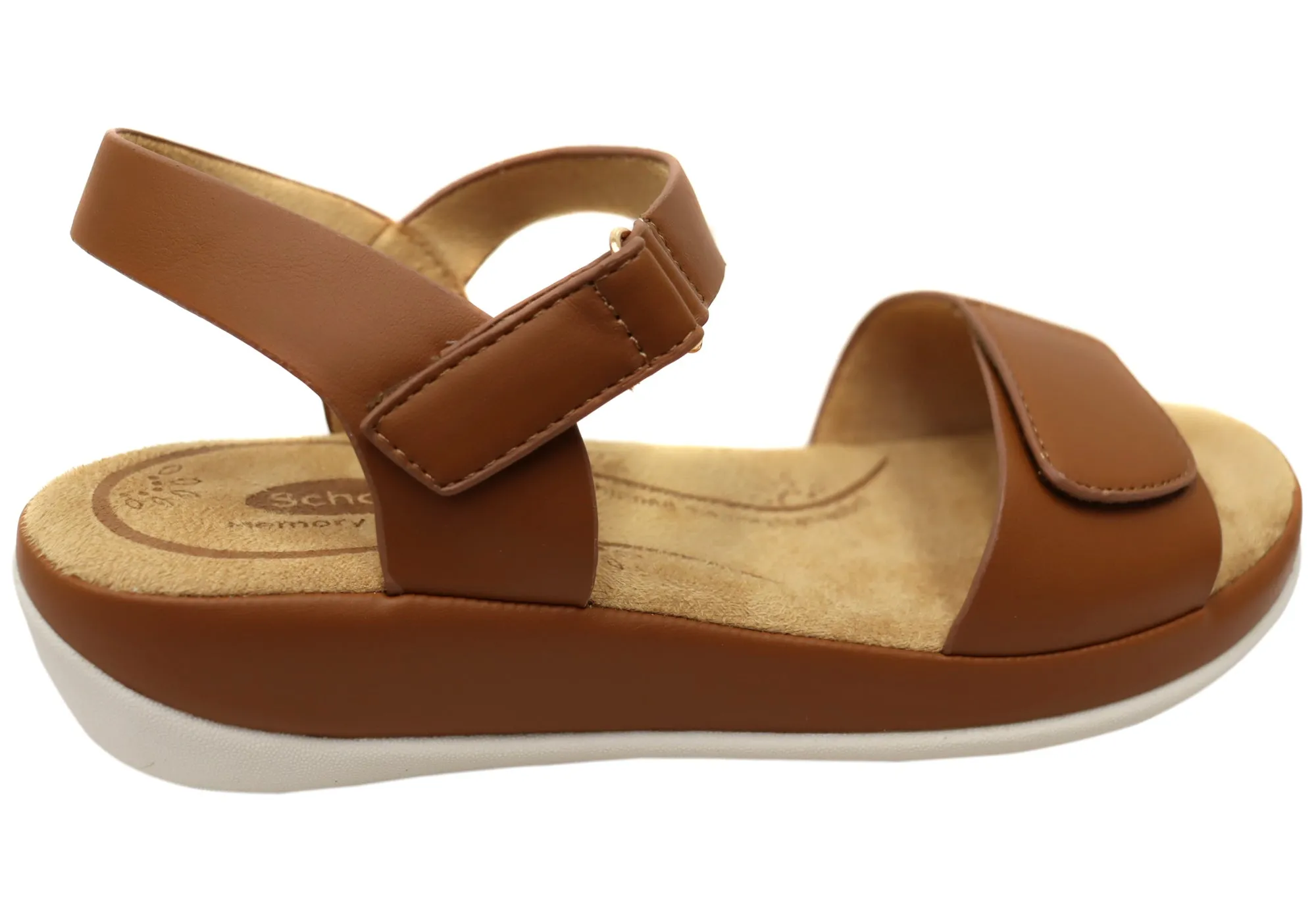 Sandales confortables à mémoire de forme pour femmes Scholl Orthaheel Carly - Chaussures Scholl Orthaheel