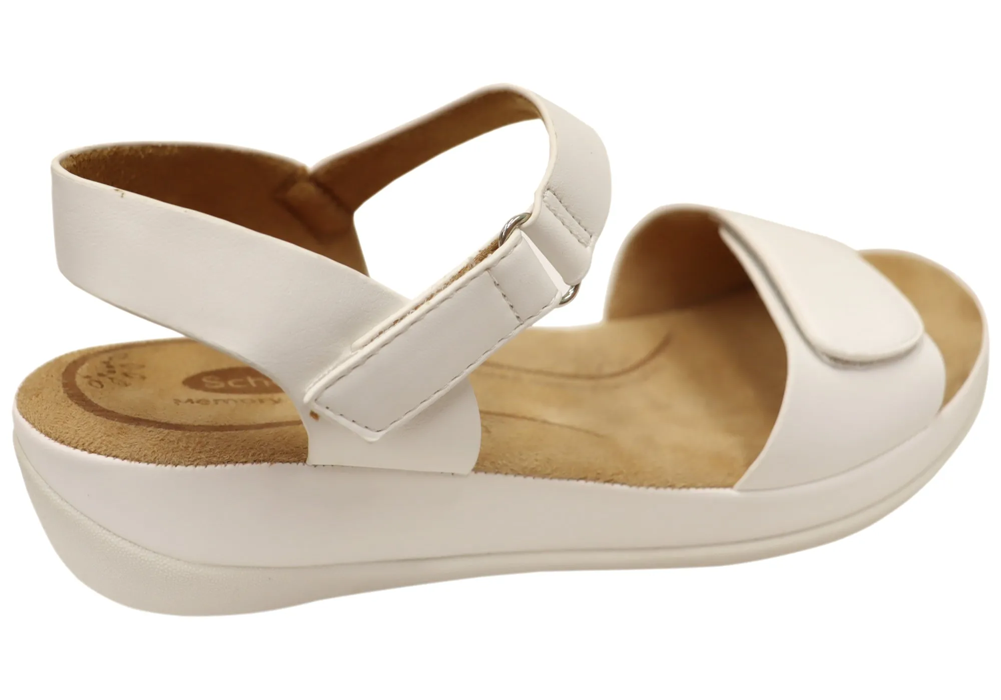Sandales confortables à mémoire de forme pour femmes Scholl Orthaheel Carly - Chaussures Scholl Orthaheel