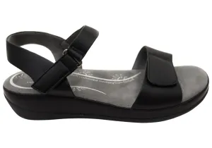 Sandales confortables à mémoire de forme pour femmes Scholl Orthaheel Carly - Chaussures Scholl Orthaheel