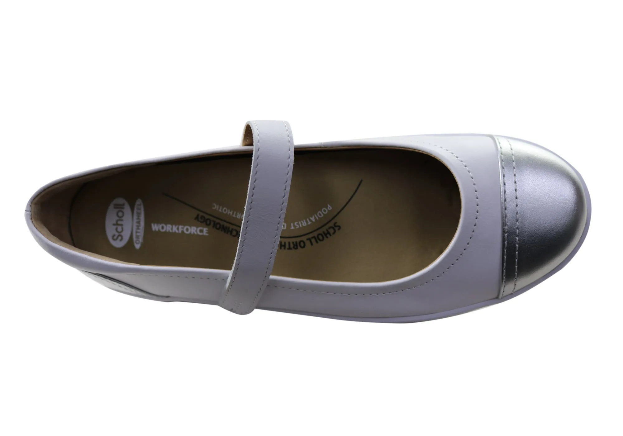Chaussures Mary Jane en cuir pour femme avec soutien Orthaheel de Scholl - Chaussures Orthaheel Scholl