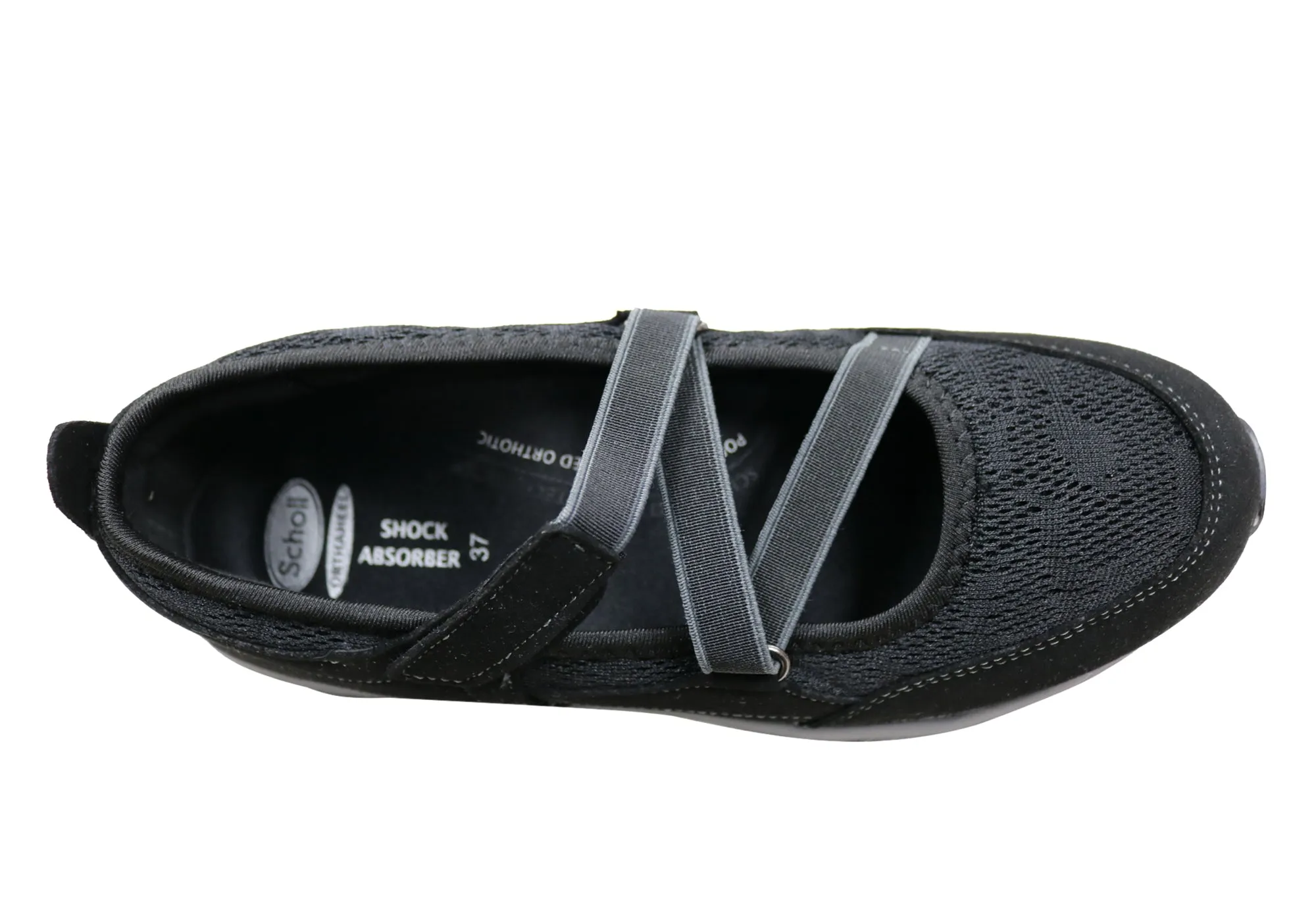 Chaussures Mary Jane confortables et soutenues pour femmes Scholl Orthaheel Ursula - Chaussures Scholl Orthaheel