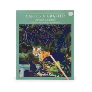 Cartes à gratter artistiques
