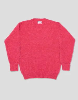 PULLOVER POUR CHIEN SHAGGY FUCHSIA - COUPE CLASSIQUE