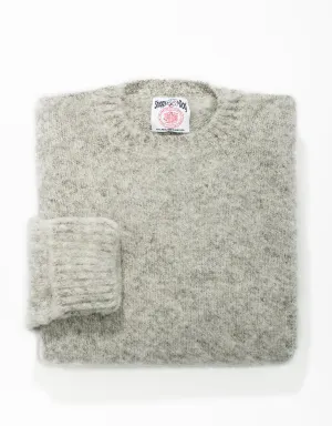 PULL SHAGGY DOG GRIS CLAIR - COUPE CLASSIQUE