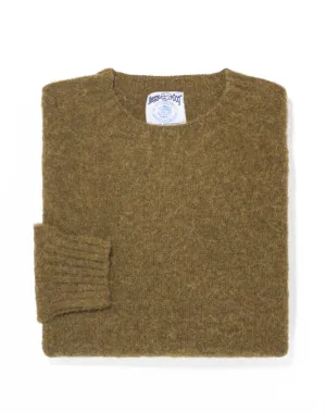 PULL SHAGGY DOG OLIVE - COUPE AJUSTÉE