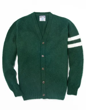 CARDIGAN DE L'UNIVERSITÉ SHAGGY DOG - VERT