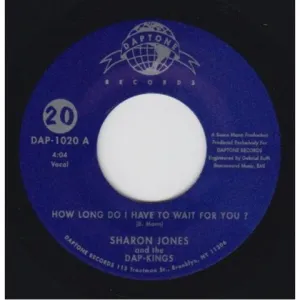 Sharon Jones & the Dap-Kings - Combien de temps dois-je attendre pour toi / Version instrumentale
