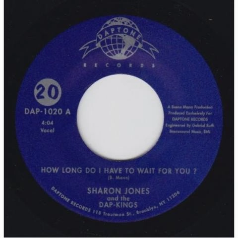 Sharon Jones & the Dap-Kings - Combien de temps dois-je attendre pour toi / Version instrumentale