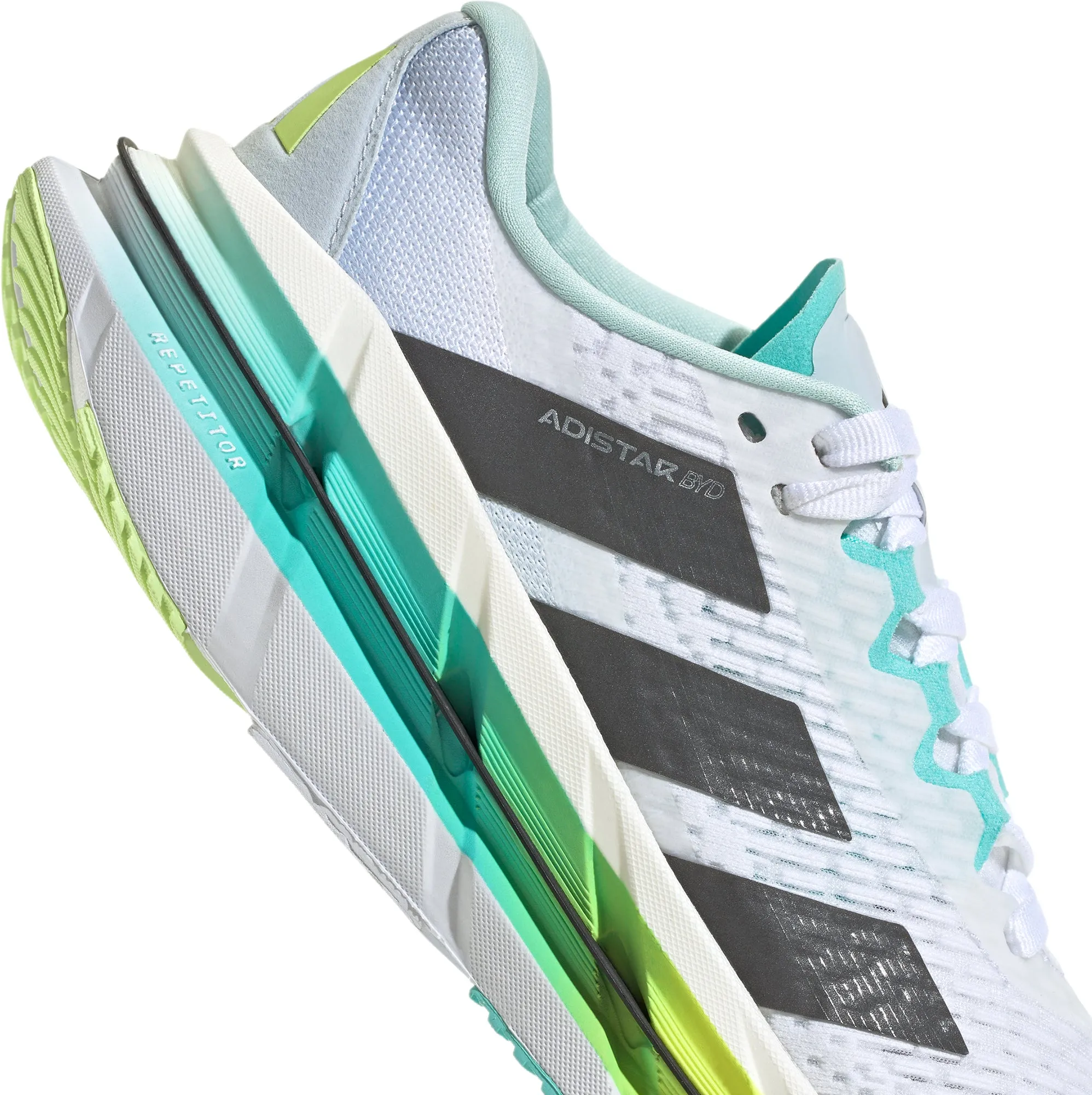 Chaussures Adidas Femme adidas Adistar BYD Chaussures de Course pour Femmes - Blanc