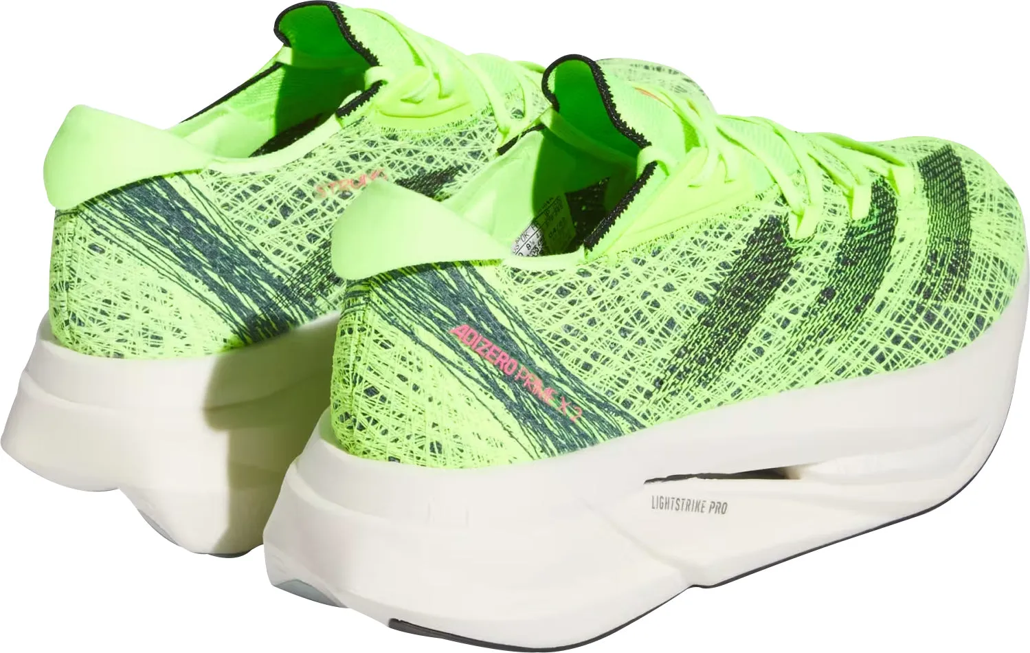 Chaussures Adidas Femme adidas Adizero Prime X 2.0 Strung Chaussures de Course - Jaune