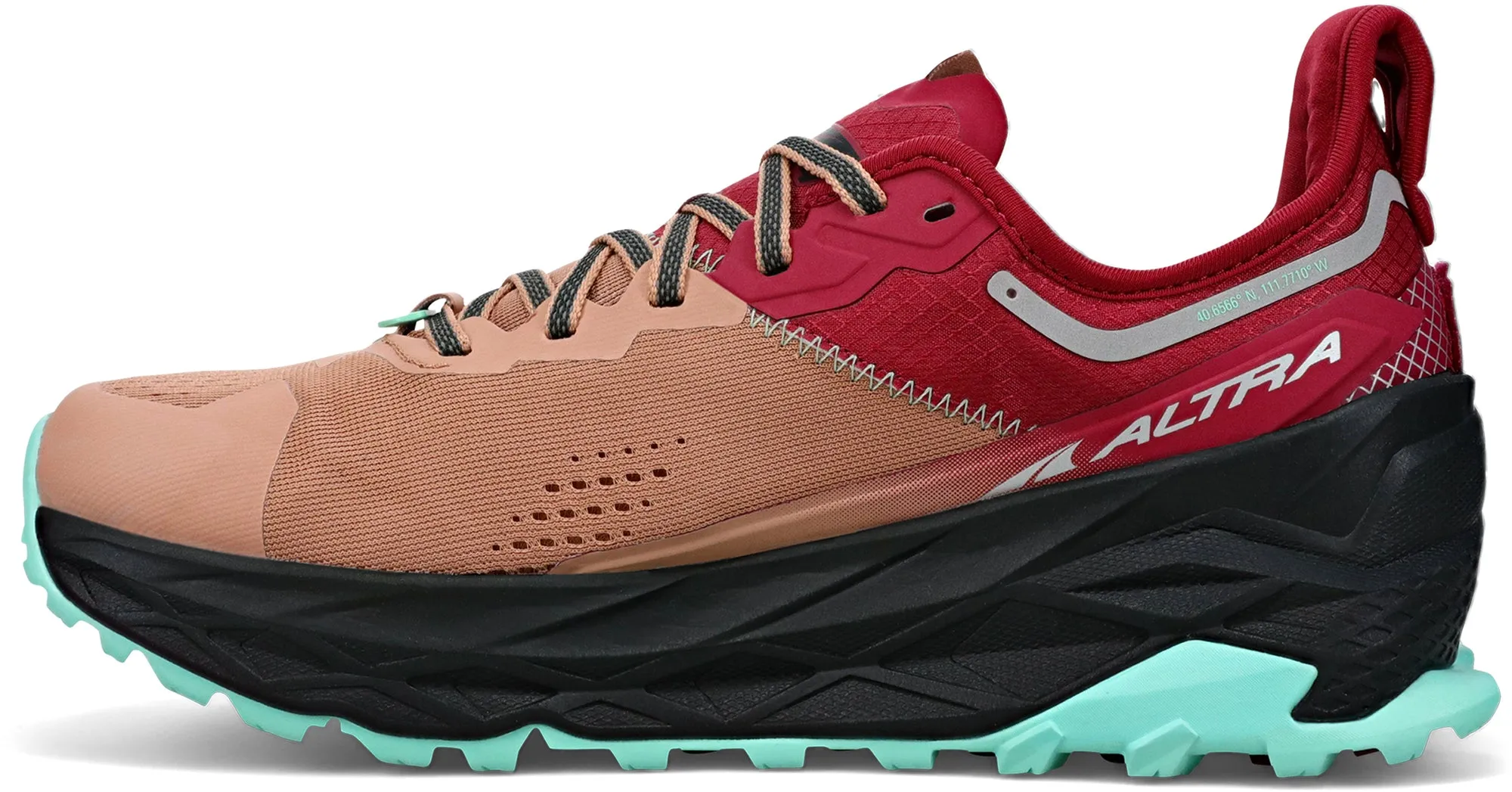 Chaussures de trail Altra Olympus 5 pour femmes - Marron