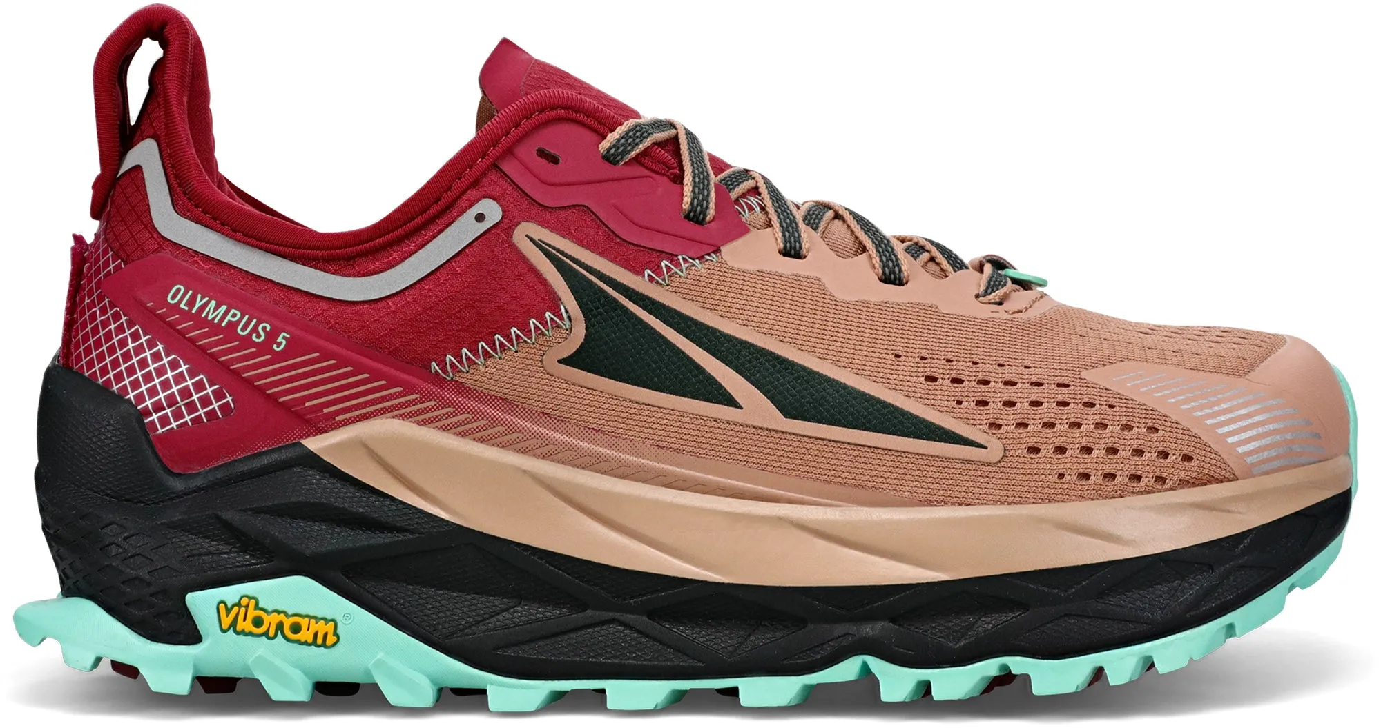 Chaussures de trail Altra Olympus 5 pour femmes - Marron
