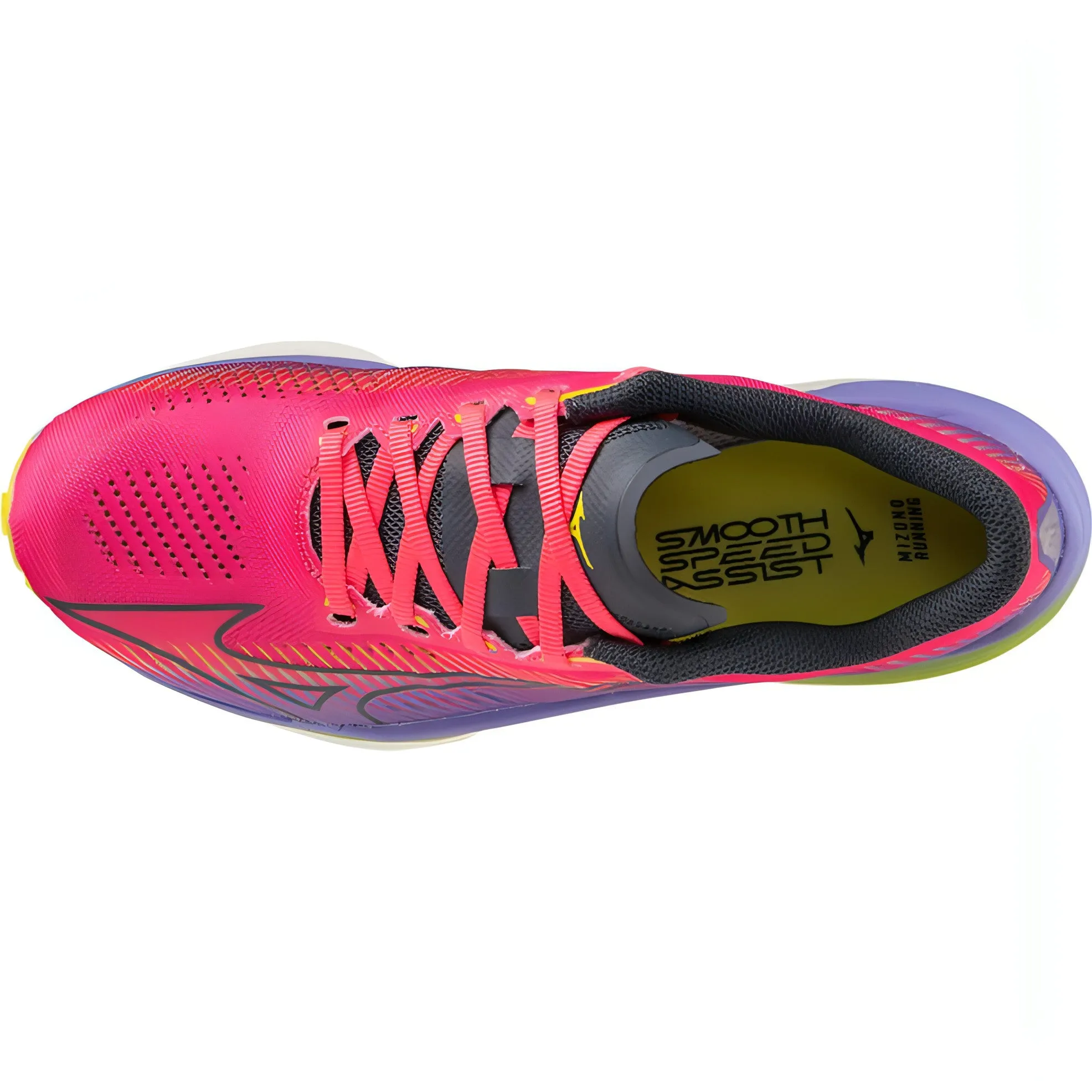 Chaussures de course Mizuno Wave Rebellion Pro pour femmes - Rose