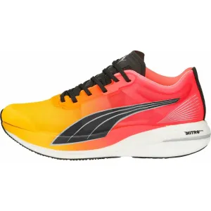 Chaussures de course Puma Deviate Nitro Elite pour femmes - Jaune