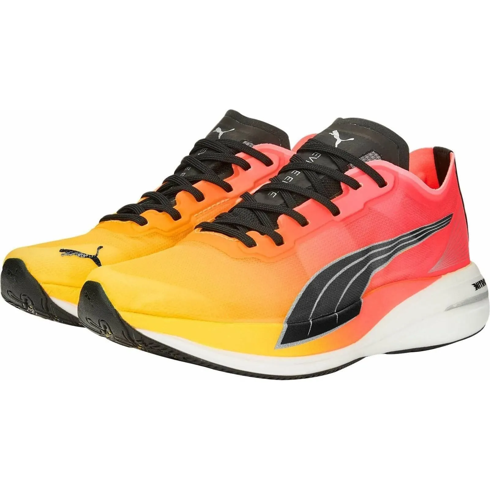 Chaussures de course Puma Deviate Nitro Elite pour femmes - Jaune