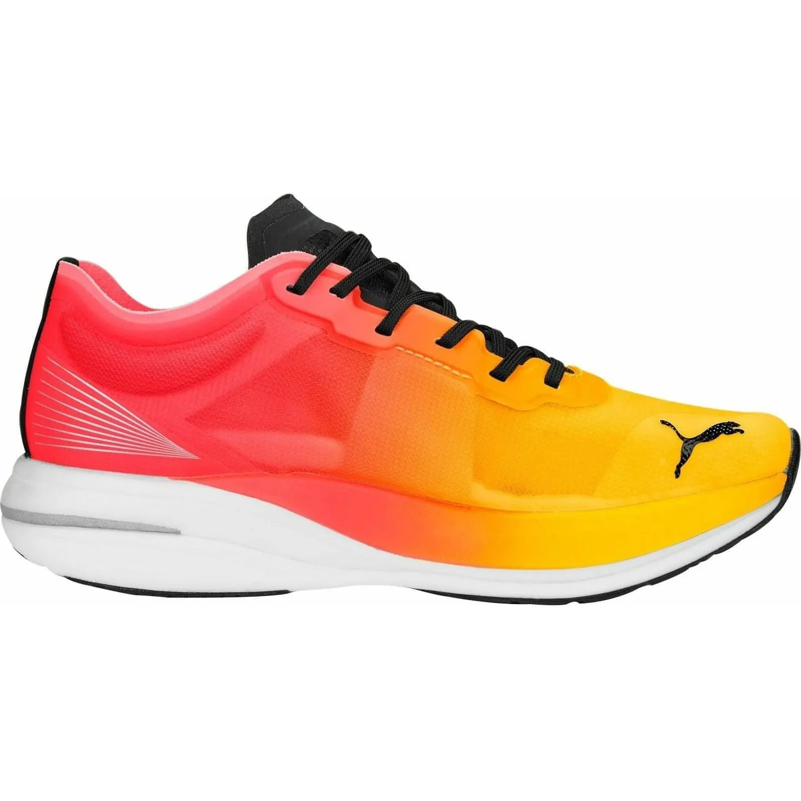 Chaussures de course Puma Deviate Nitro Elite pour femmes - Jaune