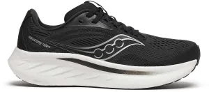 Chaussures de course Saucony Ride 18 WIDE FIT pour femmes - Noir