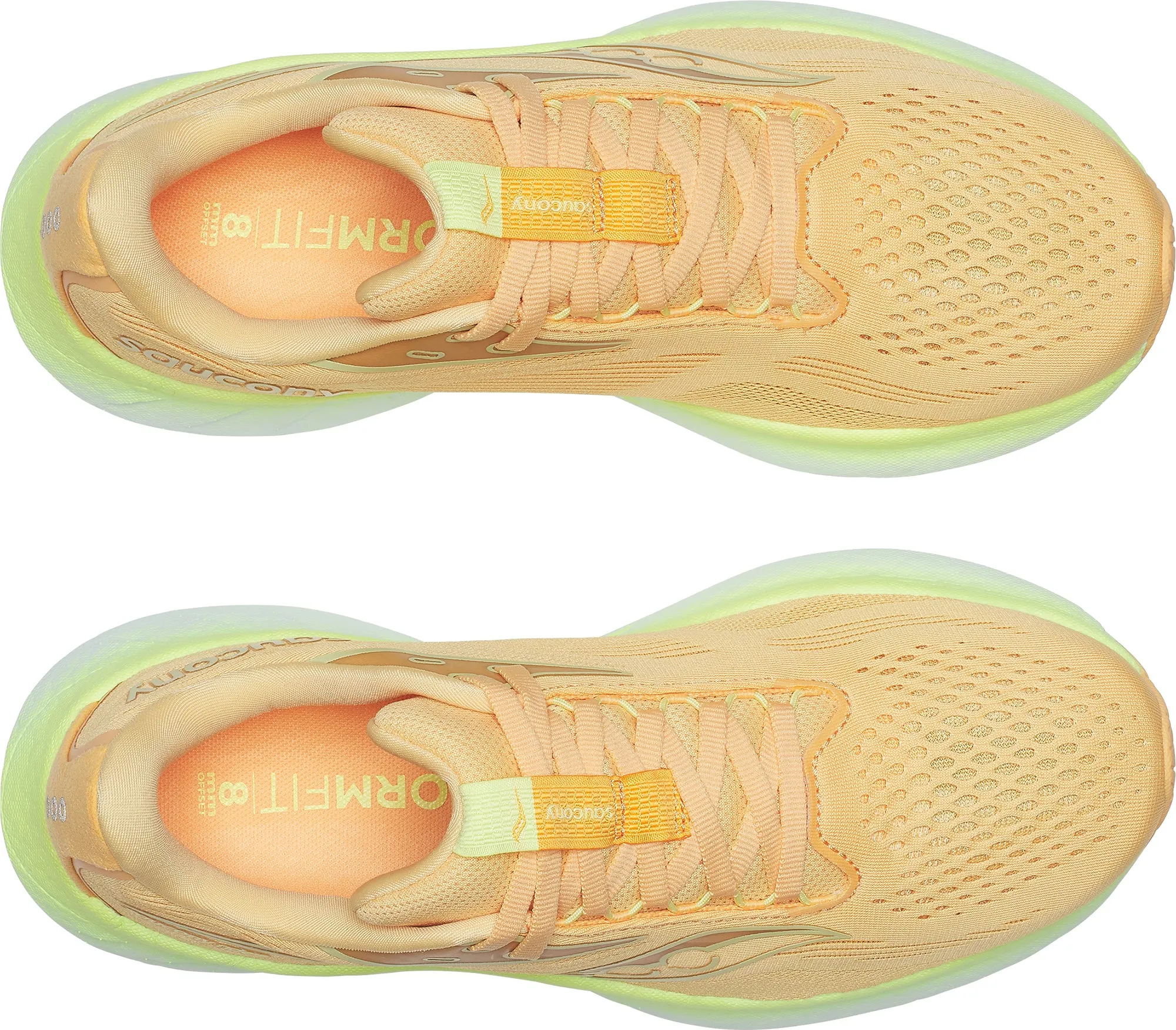 Chaussures de course Saucony Ride 18 pour femmes - Orange
