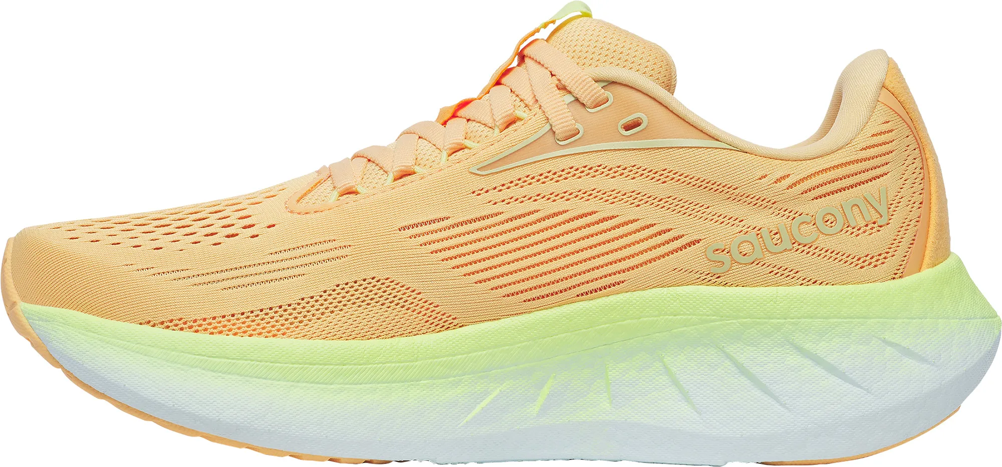 Chaussures de course Saucony Ride 18 pour femmes - Orange
