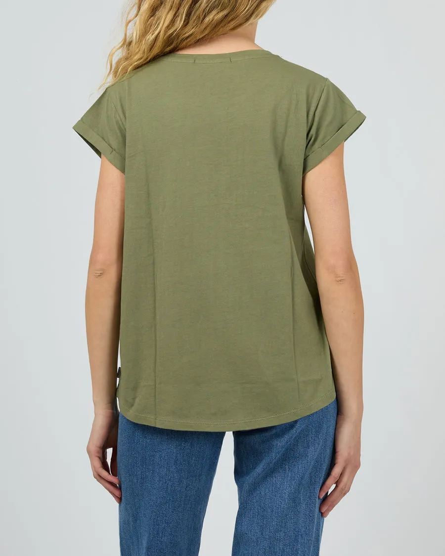 Silent Theory Lucy Tee Kaki
