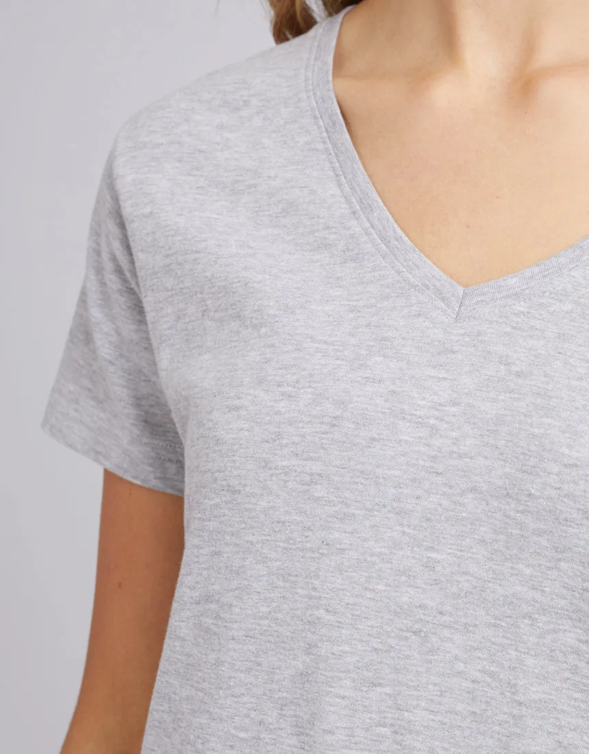 Silent Theory T-shirt Merveilleux Gris Chiné