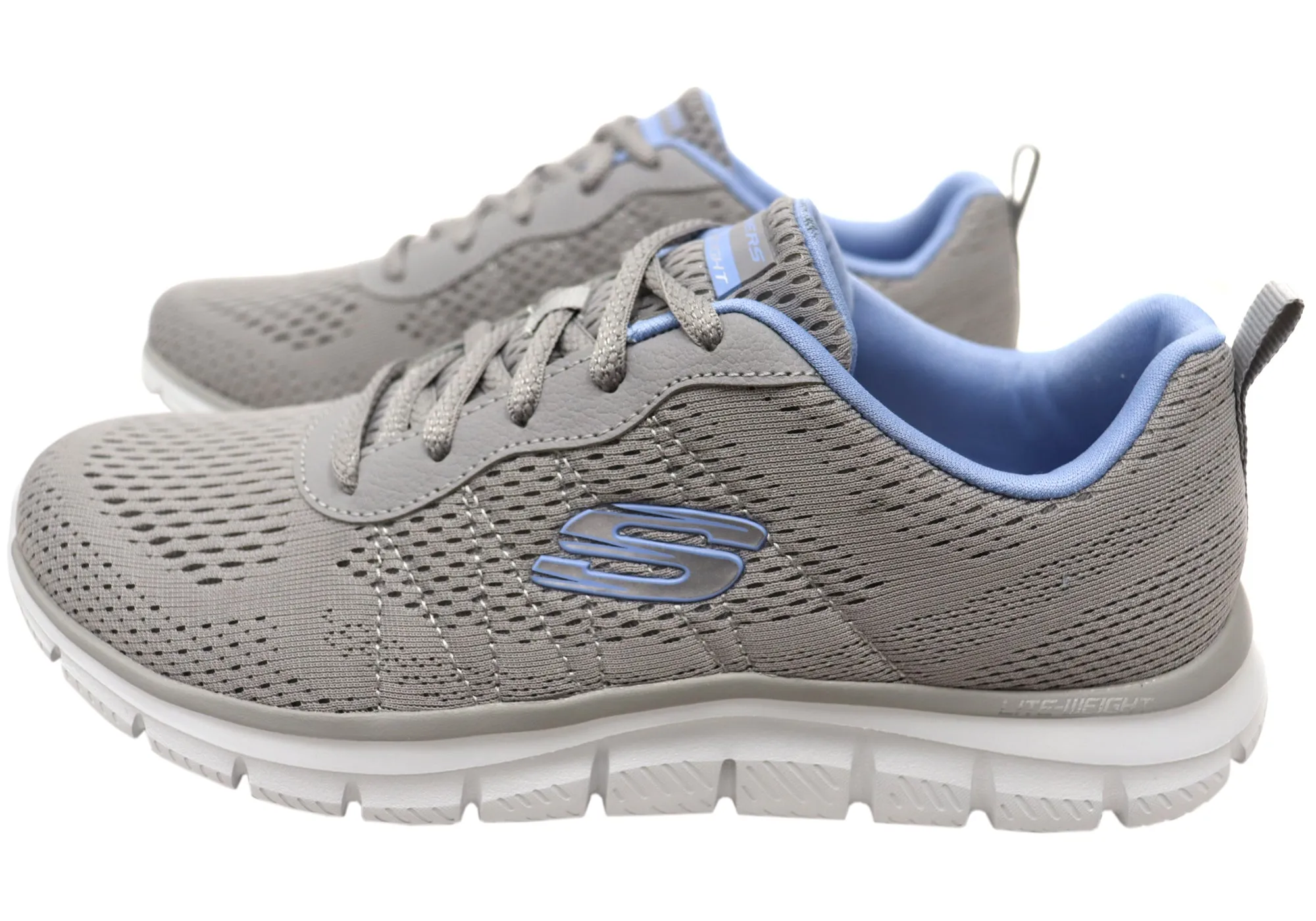 Skechers Track New Staple Femmes Chaussures Confortables à Lacets Skechers