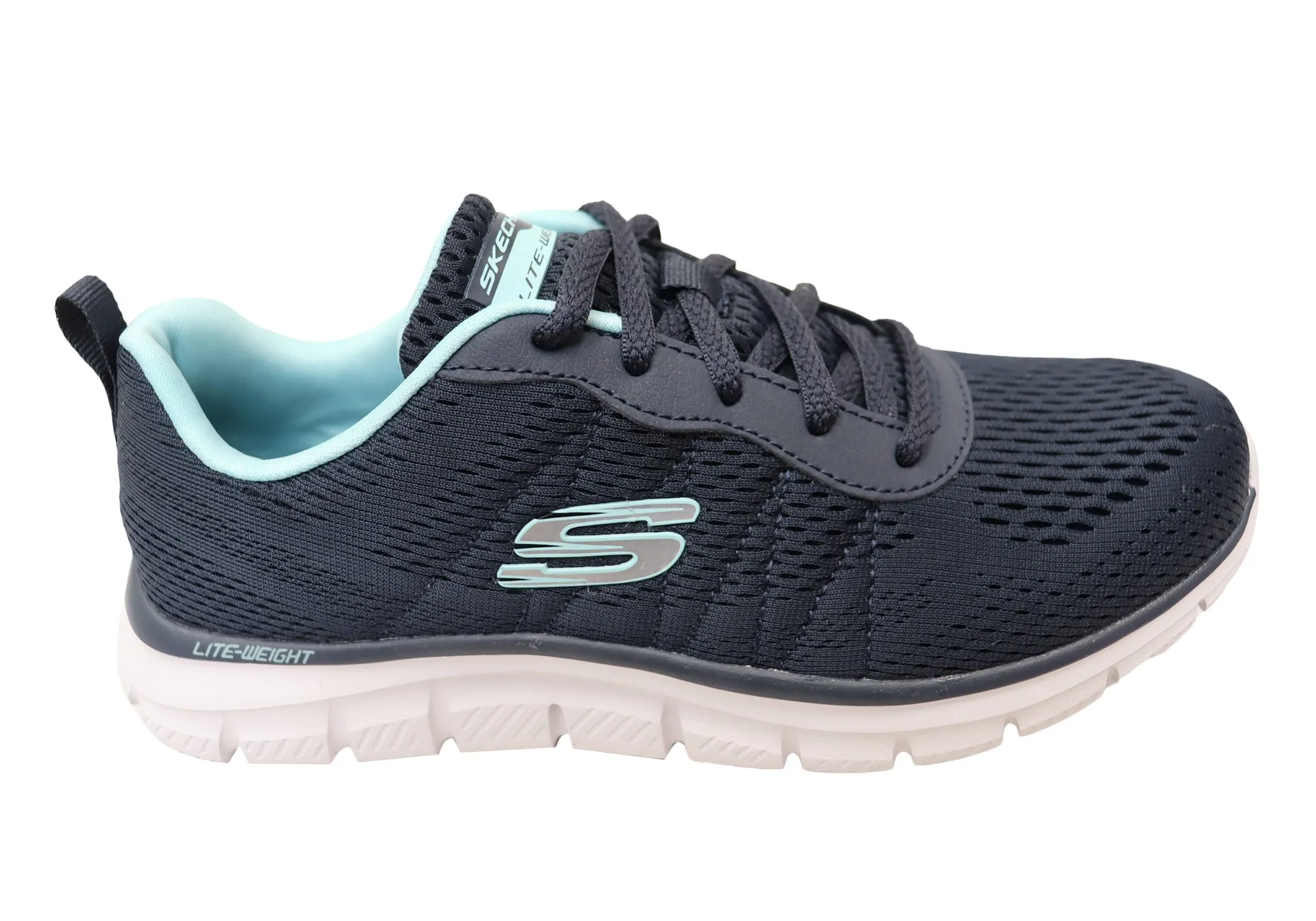 Skechers Femmes Piste Nouveau Basique Confortable Chaussures à Mousse Mémoire Skechers