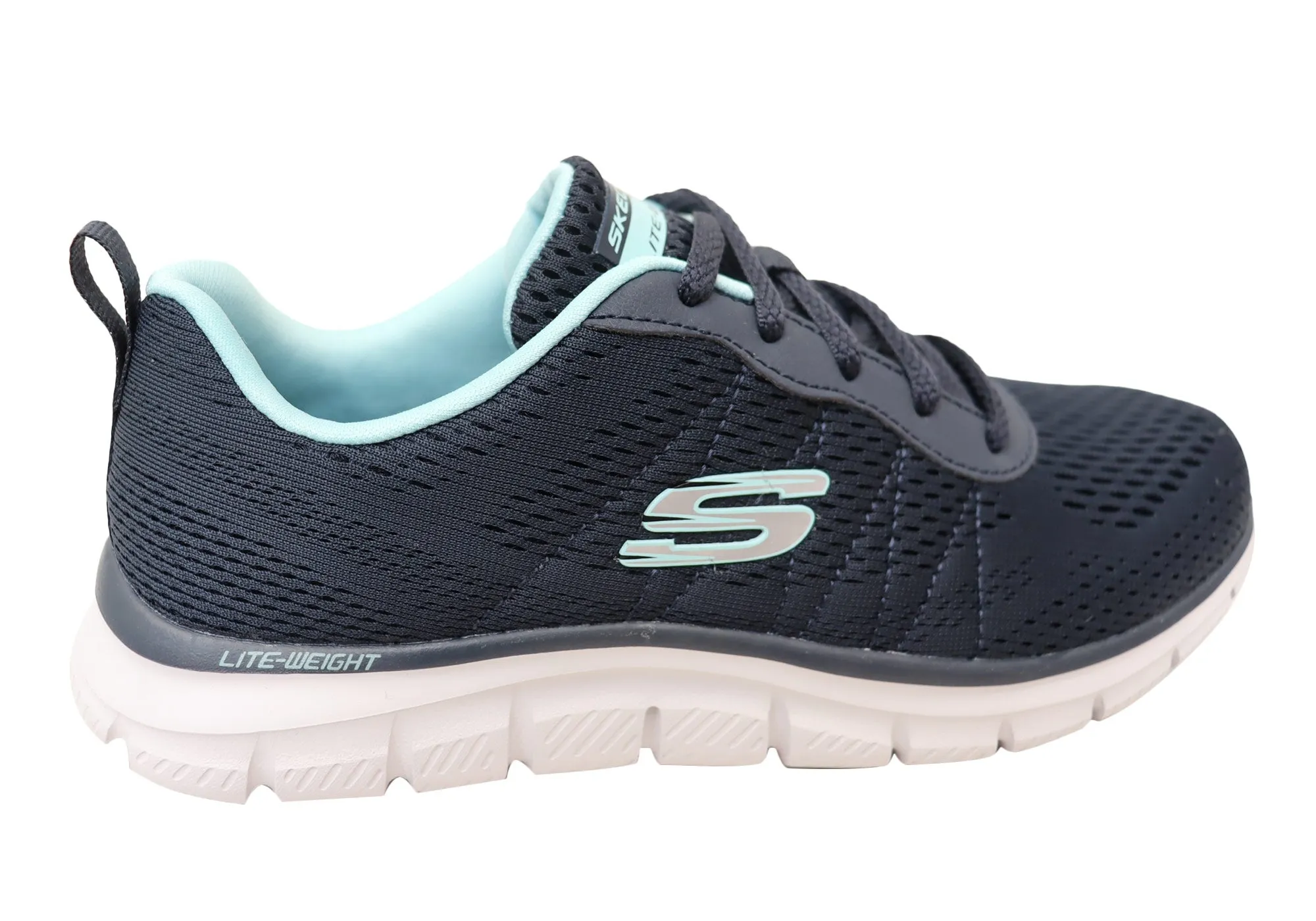 Skechers Femmes Piste Nouveau Basique Confortable Chaussures à Mousse Mémoire Skechers