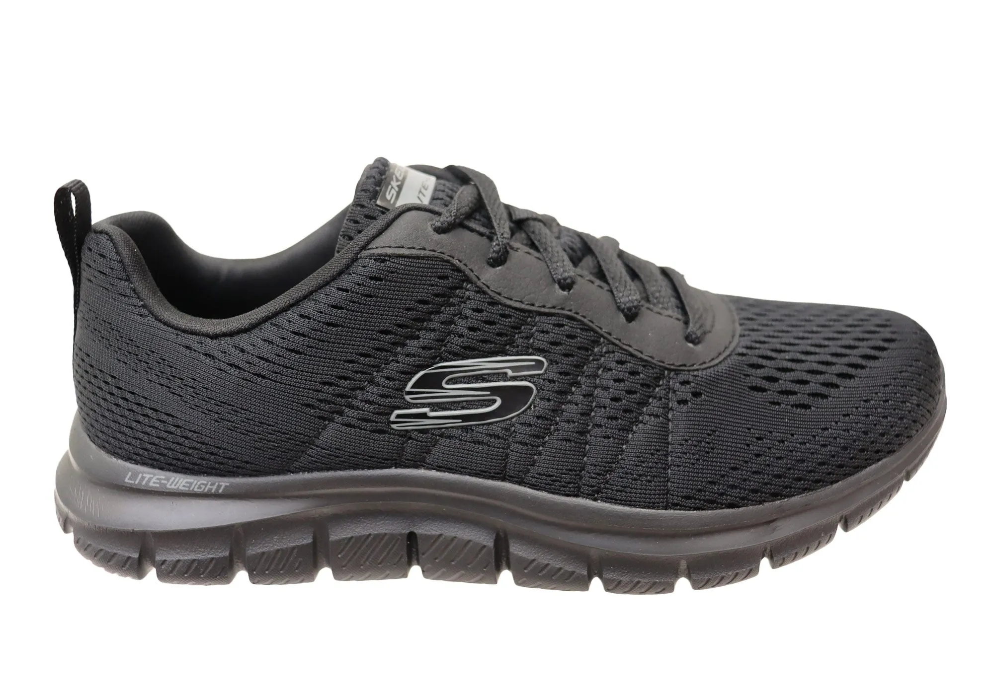 Skechers Femmes Piste Nouveau Basique Confortable Chaussures à Mousse Mémoire Skechers