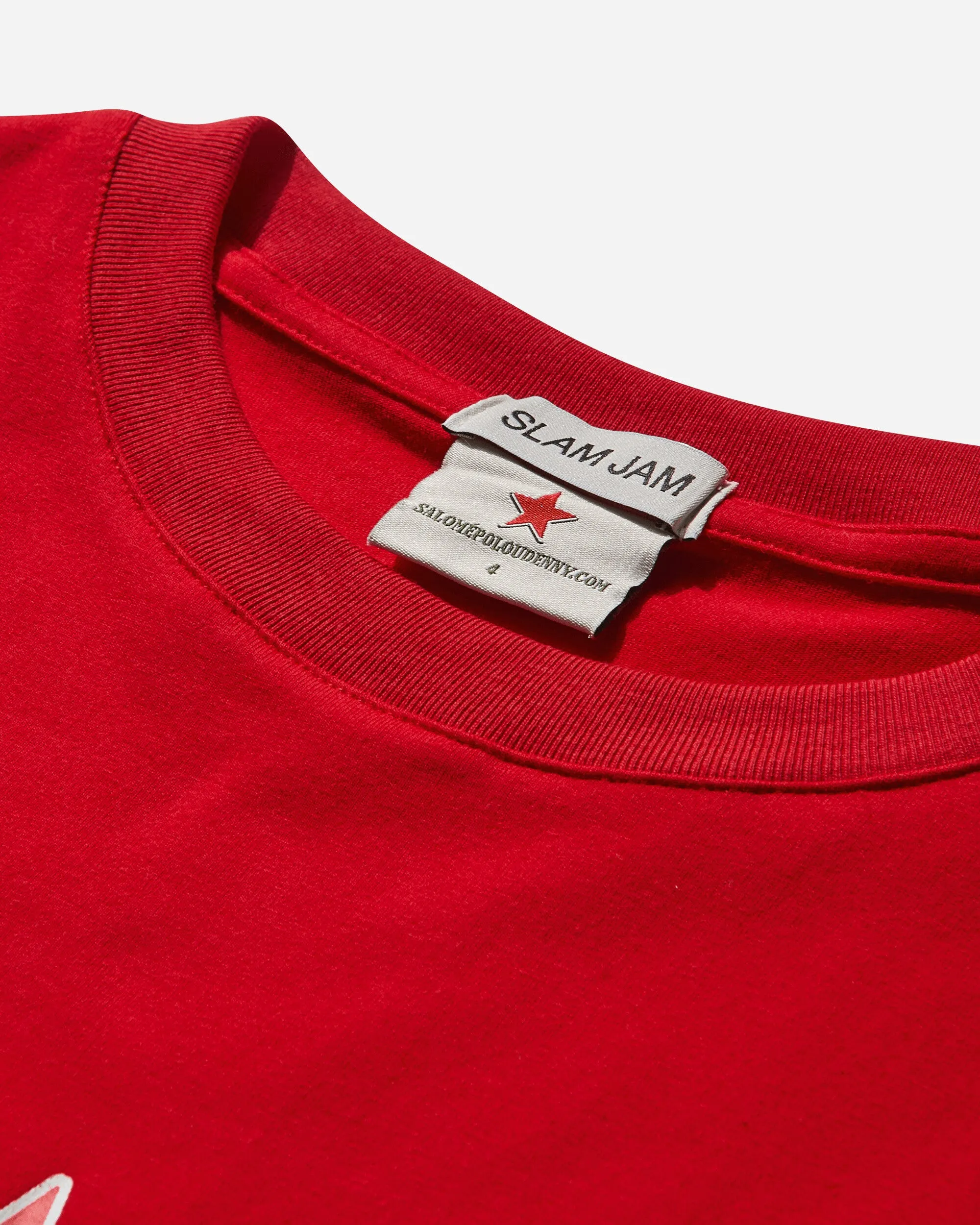 T-shirt Slam Jam Masturbate Rouge