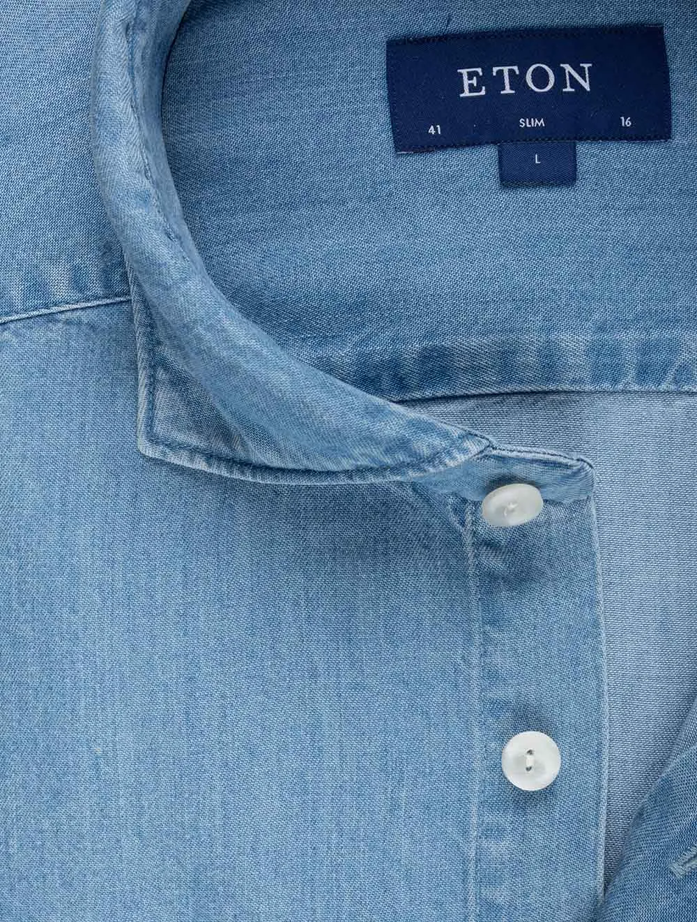 Chemise en jean Tencel ajusté