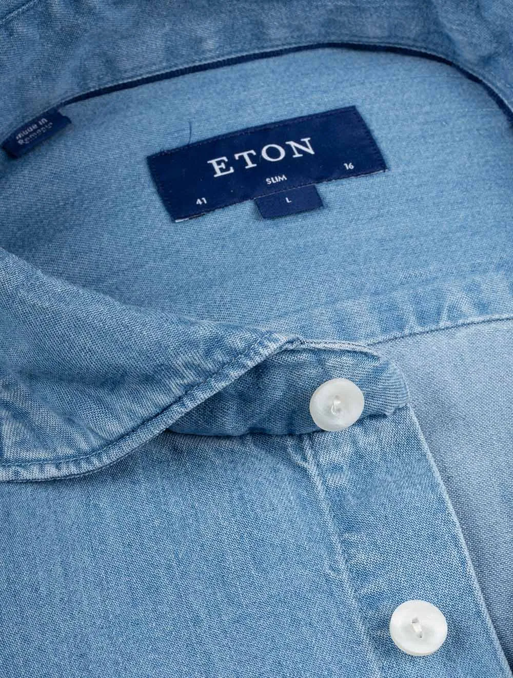Chemise en jean Tencel ajusté