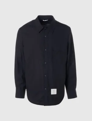 VESTE CHEMISE À BOUTONS PRESSION