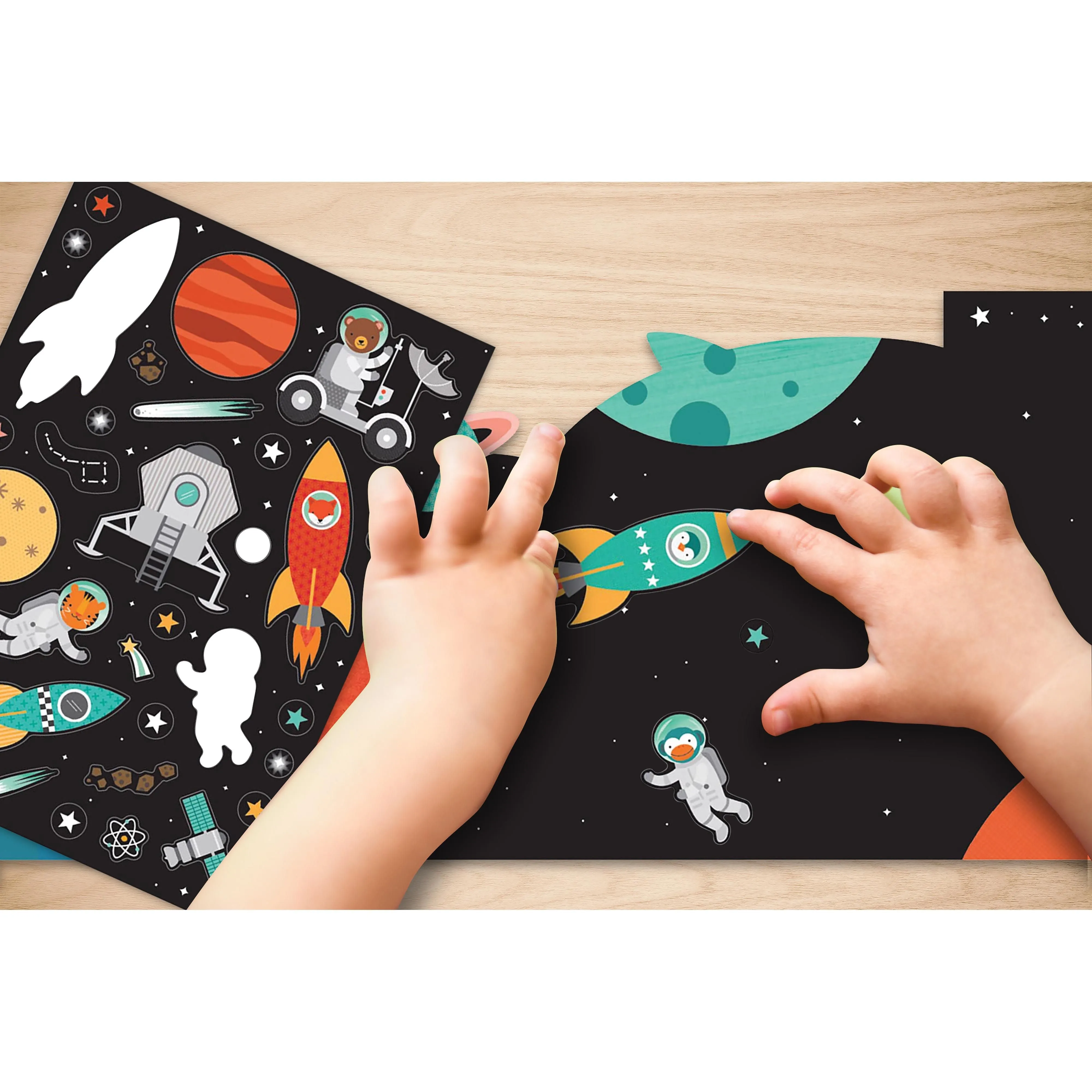 Ensemble d'Autocollants Découverte de l'Espace