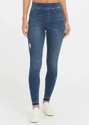 SPANX Jeans Skinny Effilochés - Soldes Finales 20% de réduction dans le panier