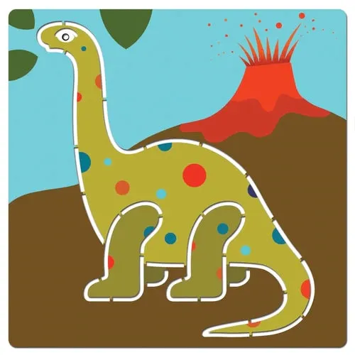 Kit de pochoirs - Dinosaures