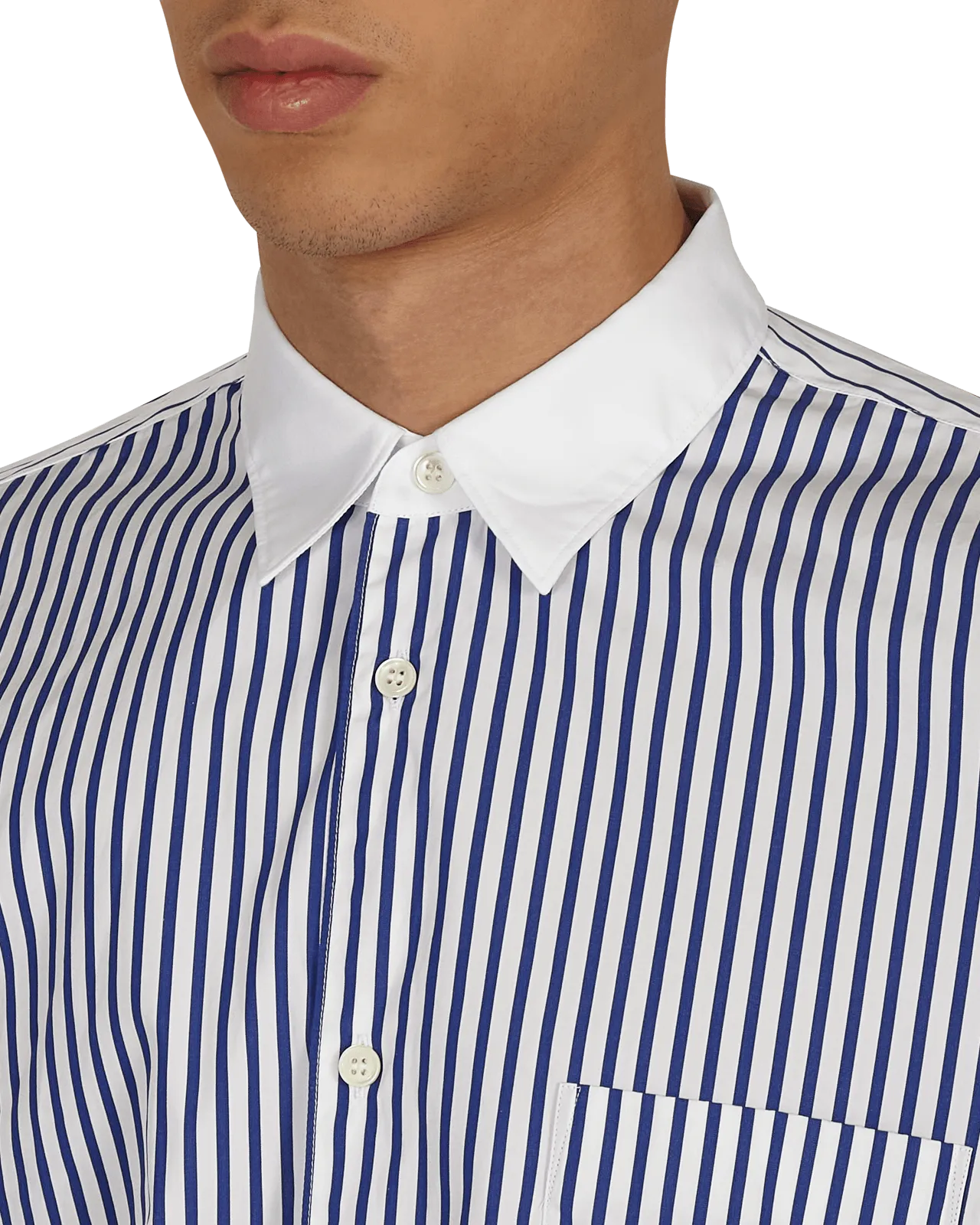 Chemise à rayures multicolore