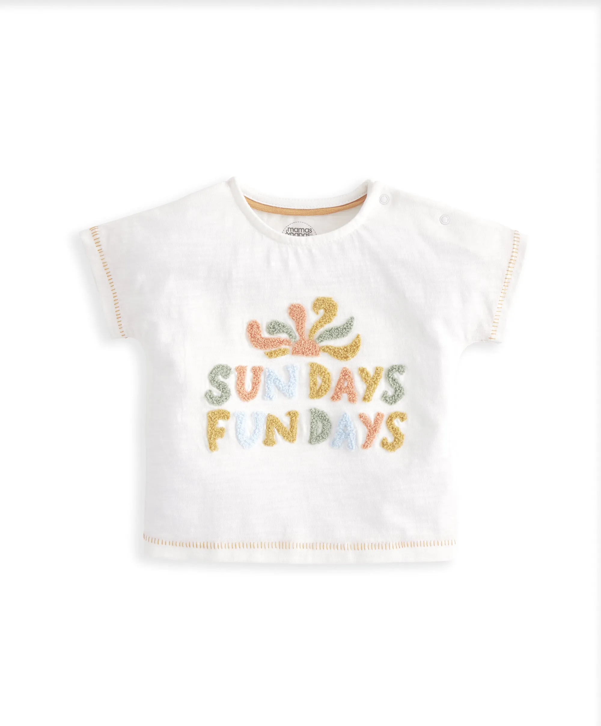 T-shirt slogan Jours de soleil, jours de plaisir