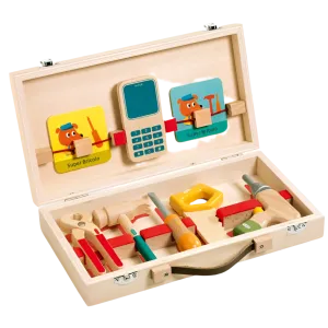 Super Bricolo Kit d'Outils en Bois