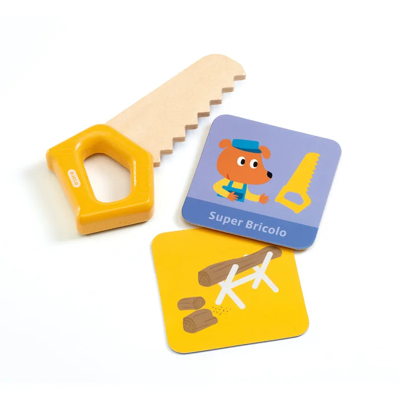Super Bricolo Kit d'Outils en Bois